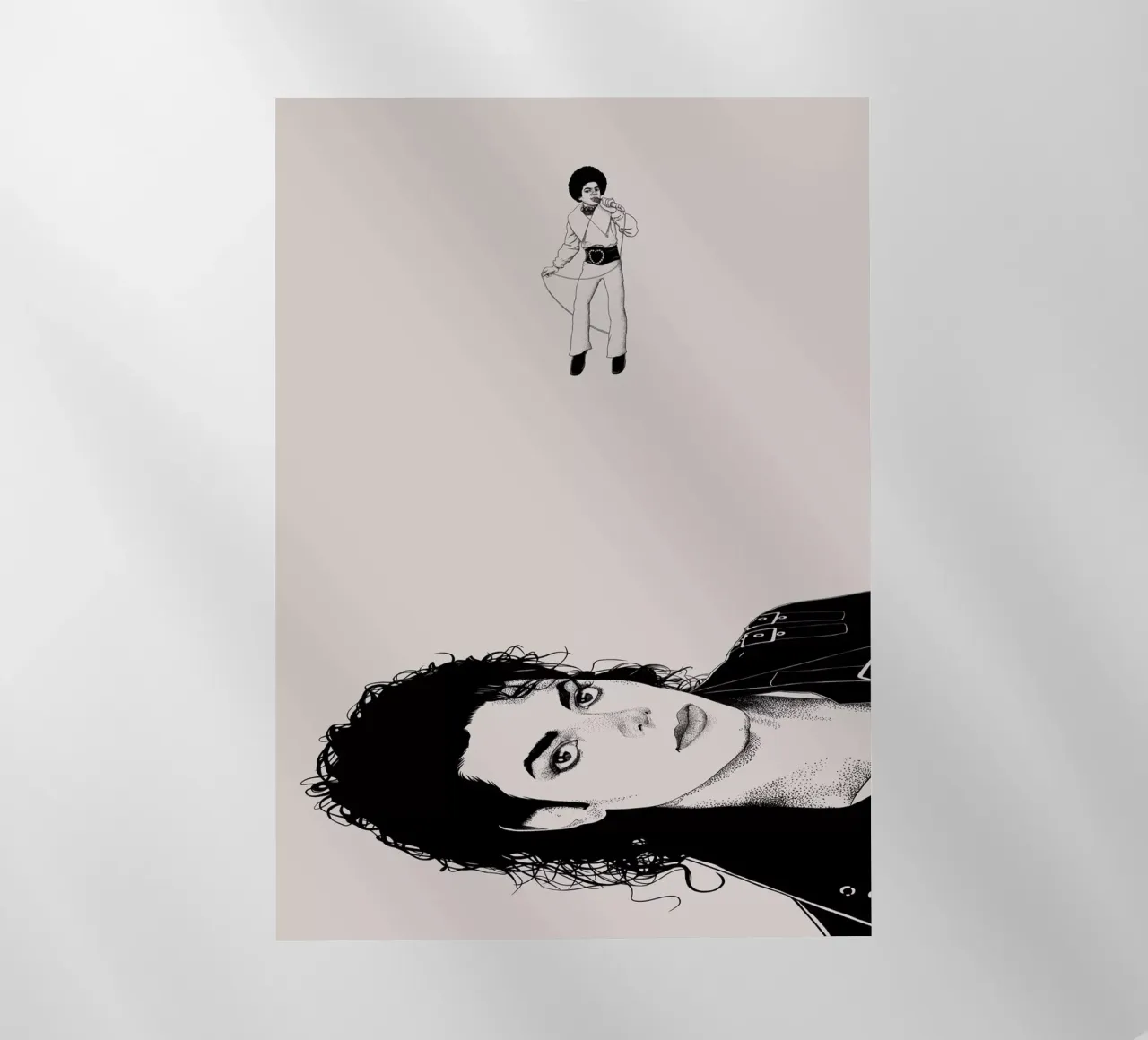 Michael Jackson - Nessuna infanzia pellicola backlit da Artascy Art