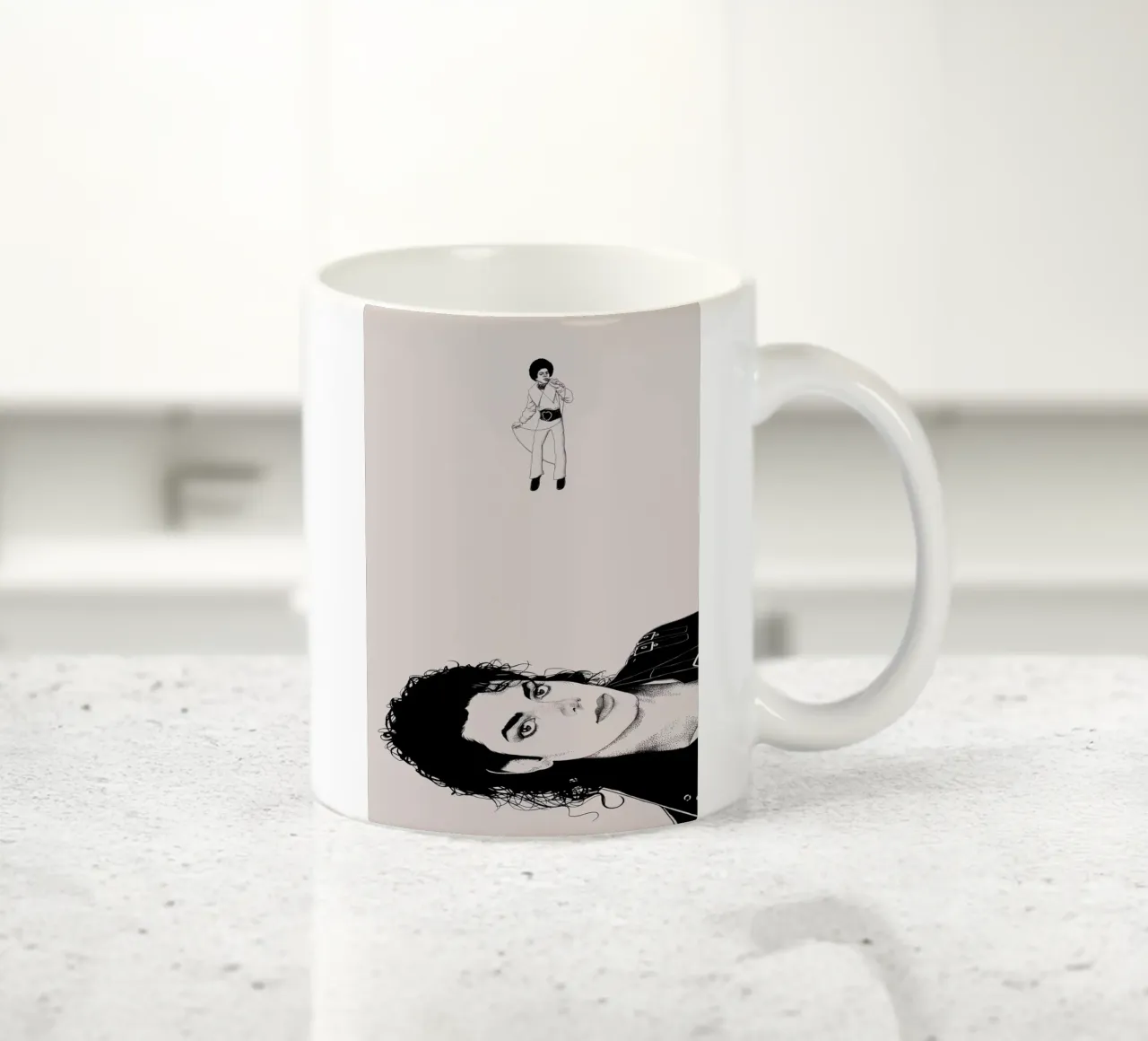 Michael Jackson - Nessuna infanzia tazza in ceramica da Artascy Art