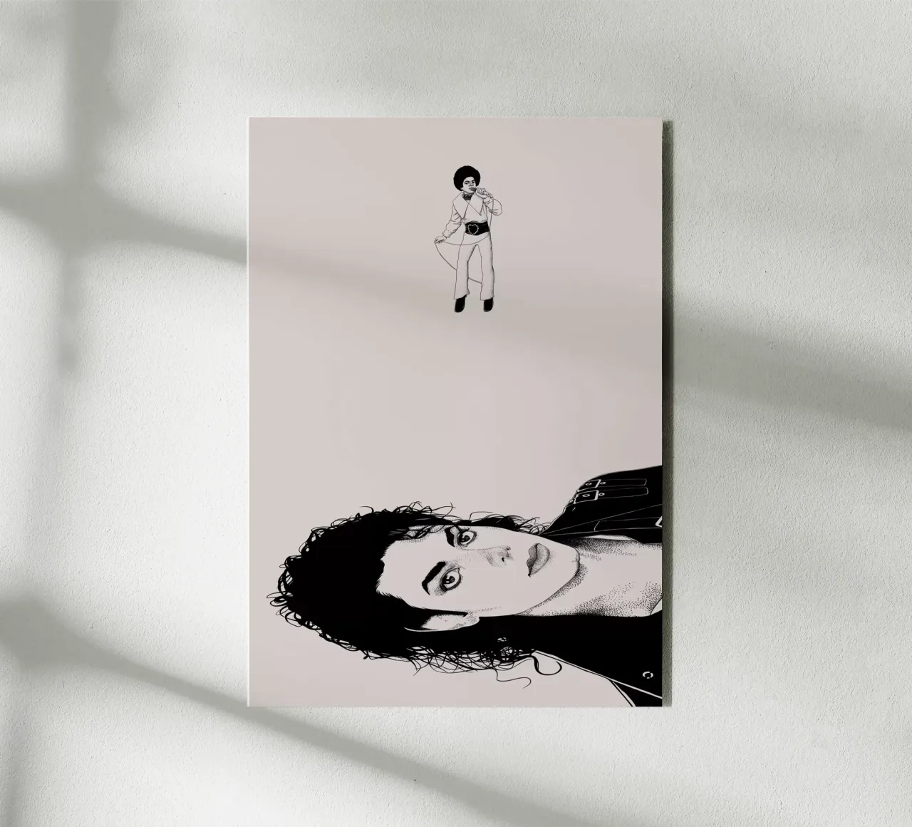 Michael Jackson - Geen kind forex-plaat van Artascy Art