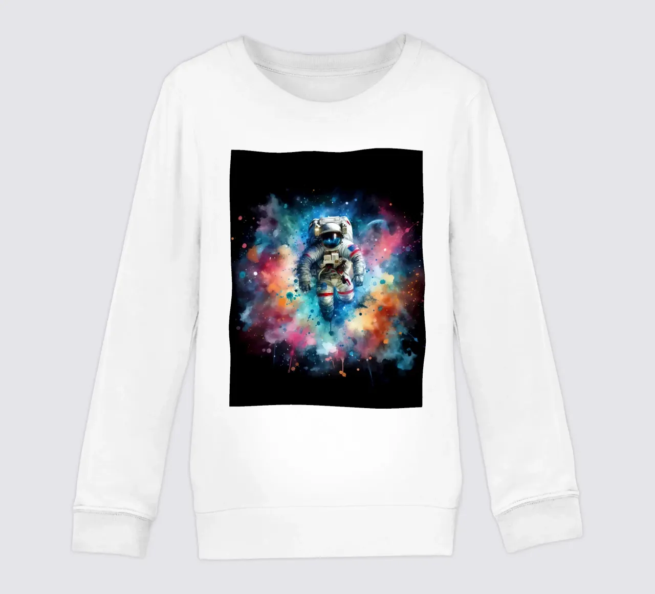 Astronauta in acquerello felpa bambino da ARTVI-SHOP