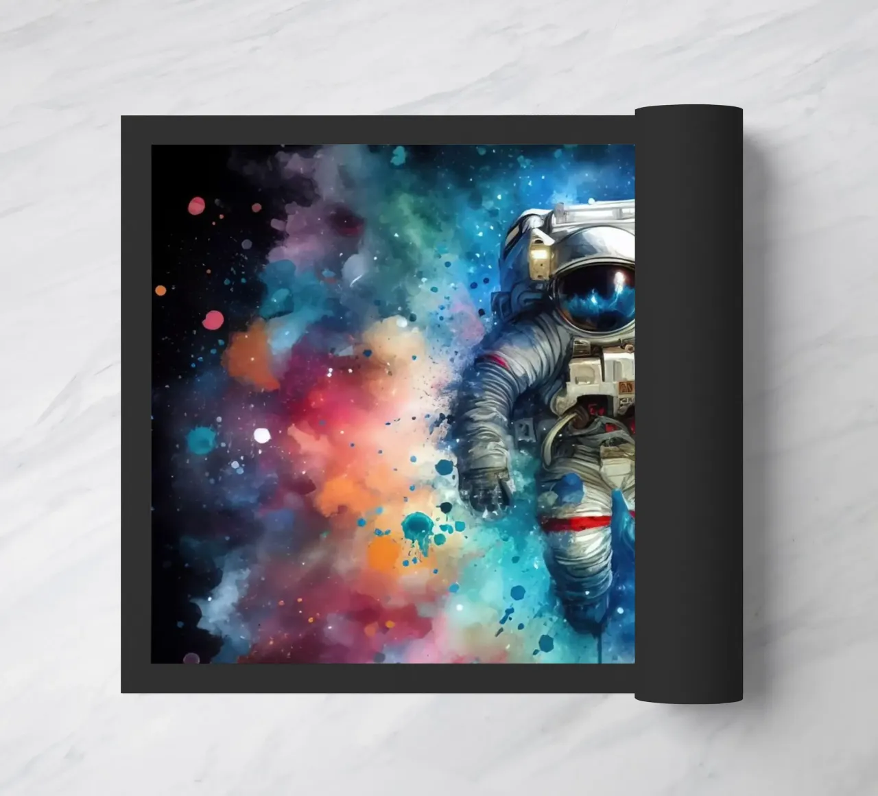 Astronauta in acquerello zerbino da ARTVI-SHOP
