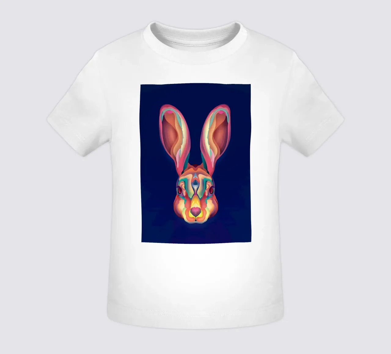 Zodiac Rabbit baby t-shirt by Artascy Art