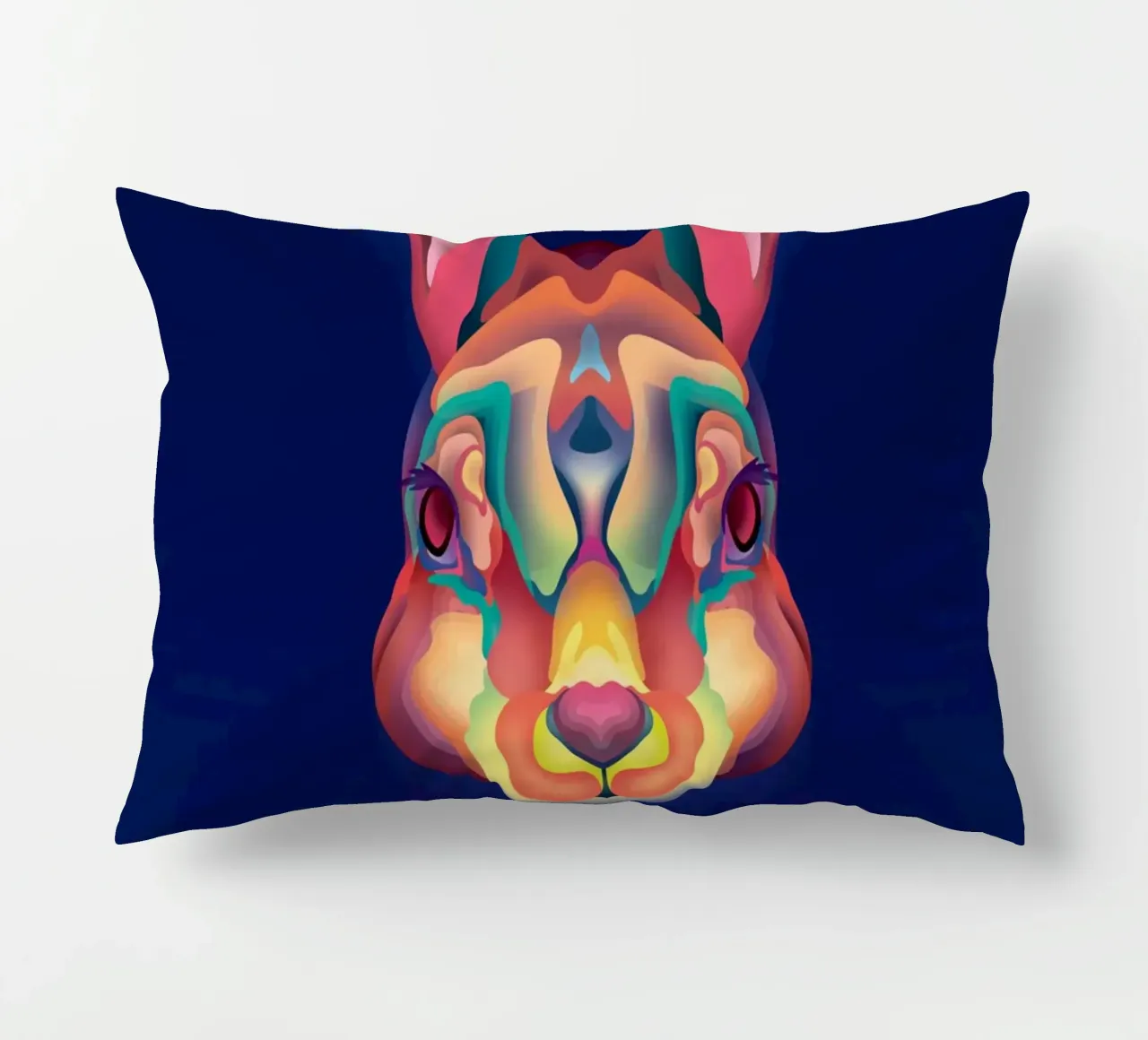 Coniglio dello zodiaco cuscino da Artascy Art