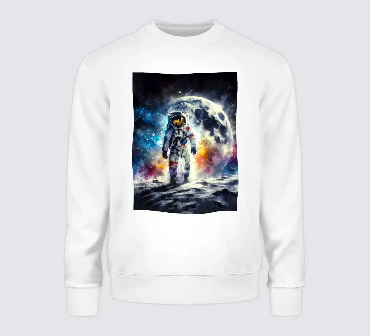 Astronauta in acquerello felpa da ARTVI-SHOP
