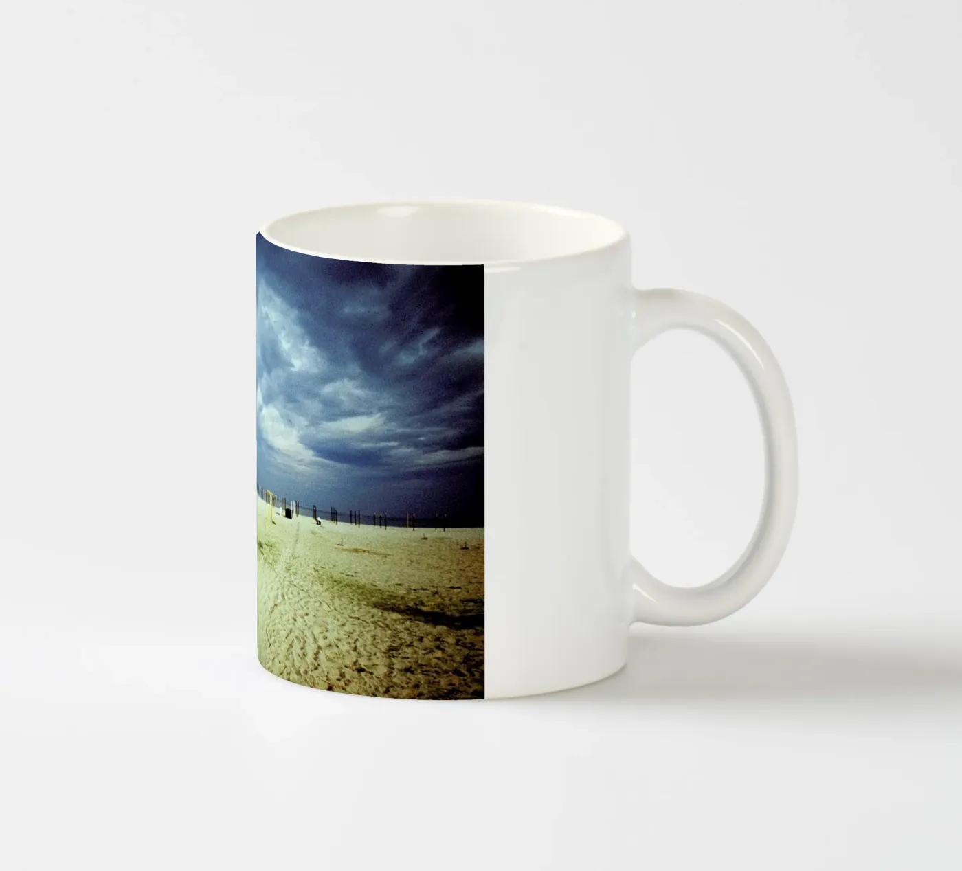 Shower ceramic mug by BLAEK Design Studio