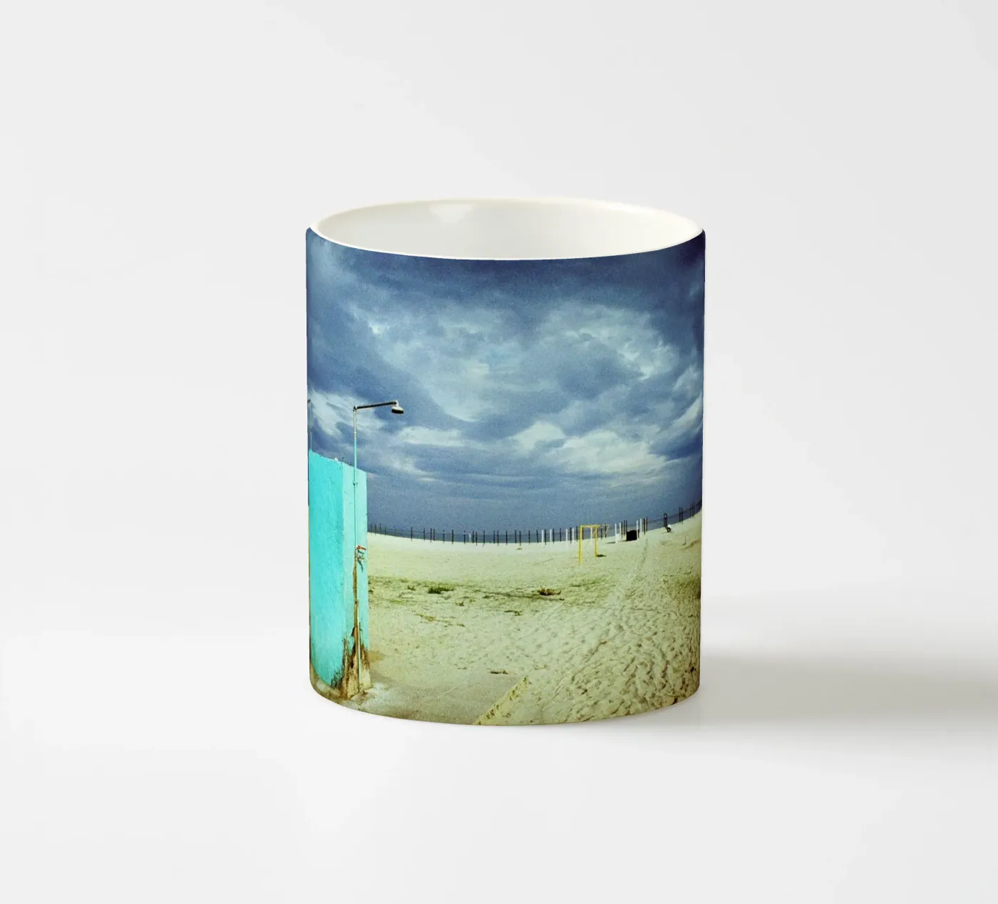 Shower ceramic mug by BLAEK Design Studio