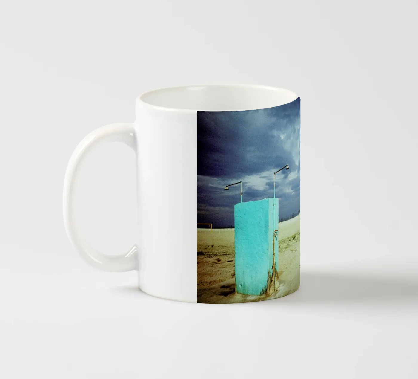 Shower ceramic mug by BLAEK Design Studio