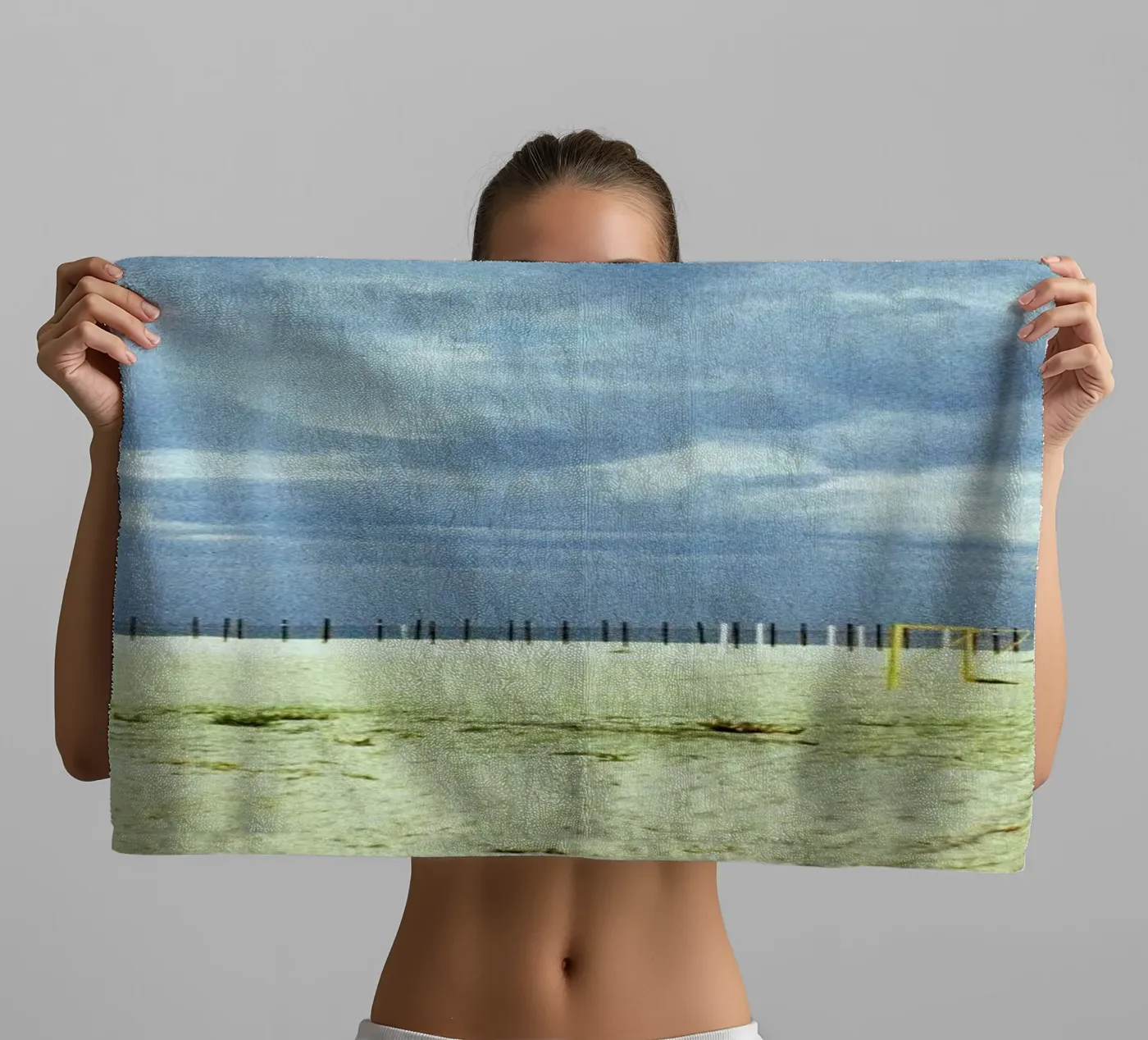Shower badhanddoek van BLAEK Design Studio