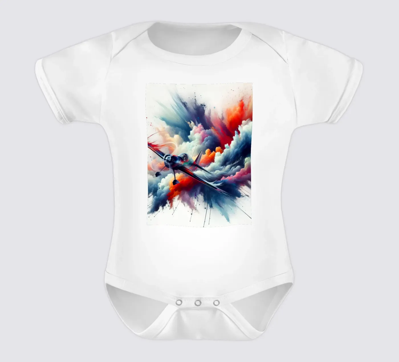 acrobatic plane body bébé de 🎁 NOBELART
