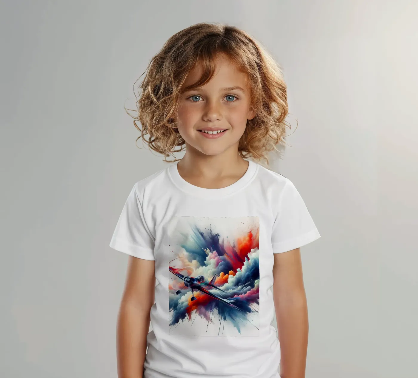 aereo acrobatico t-shirt bambini da 🎁 NOBELART