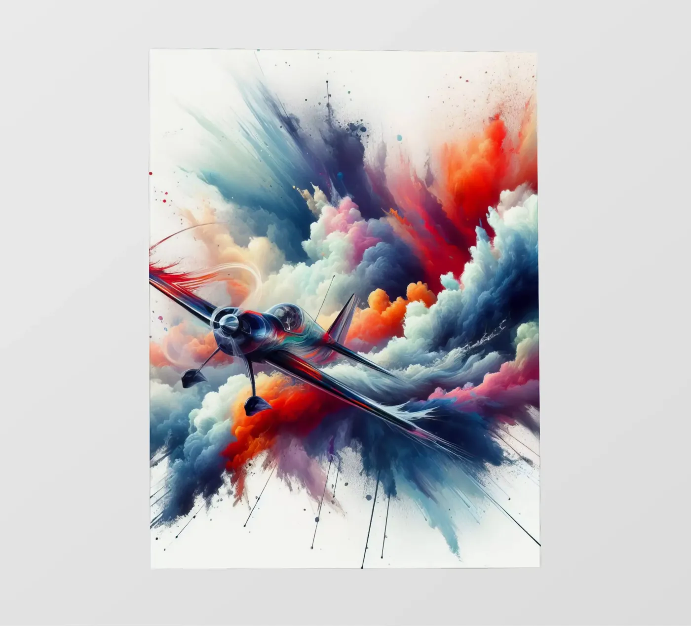 aereo acrobatico pellicola backlit da 🎁 NOBELART