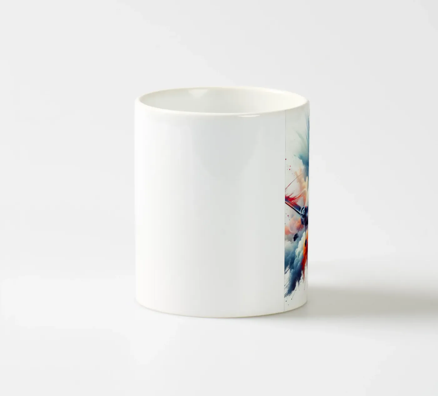 acrobatic plane ceramic mug by 🎁 NOBELART