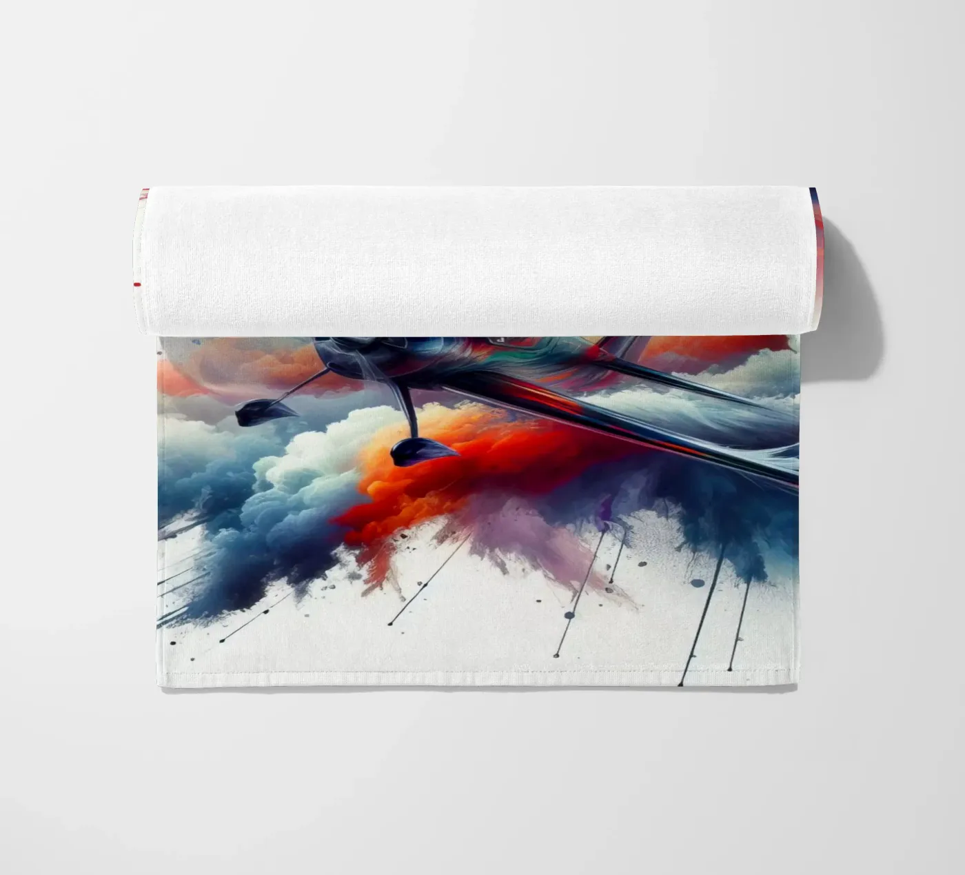 aereo acrobatico telo mare da 🎁 NOBELART