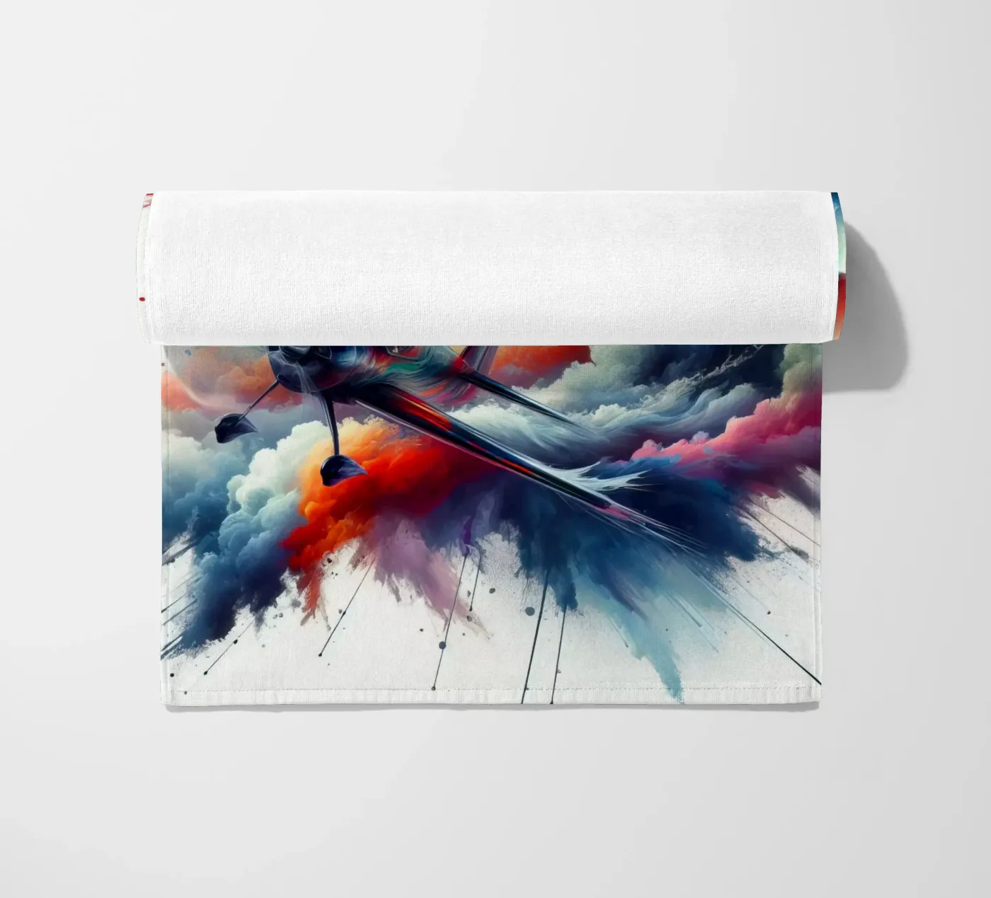 aereo acrobatico telo mare da 🎁 NOBELART