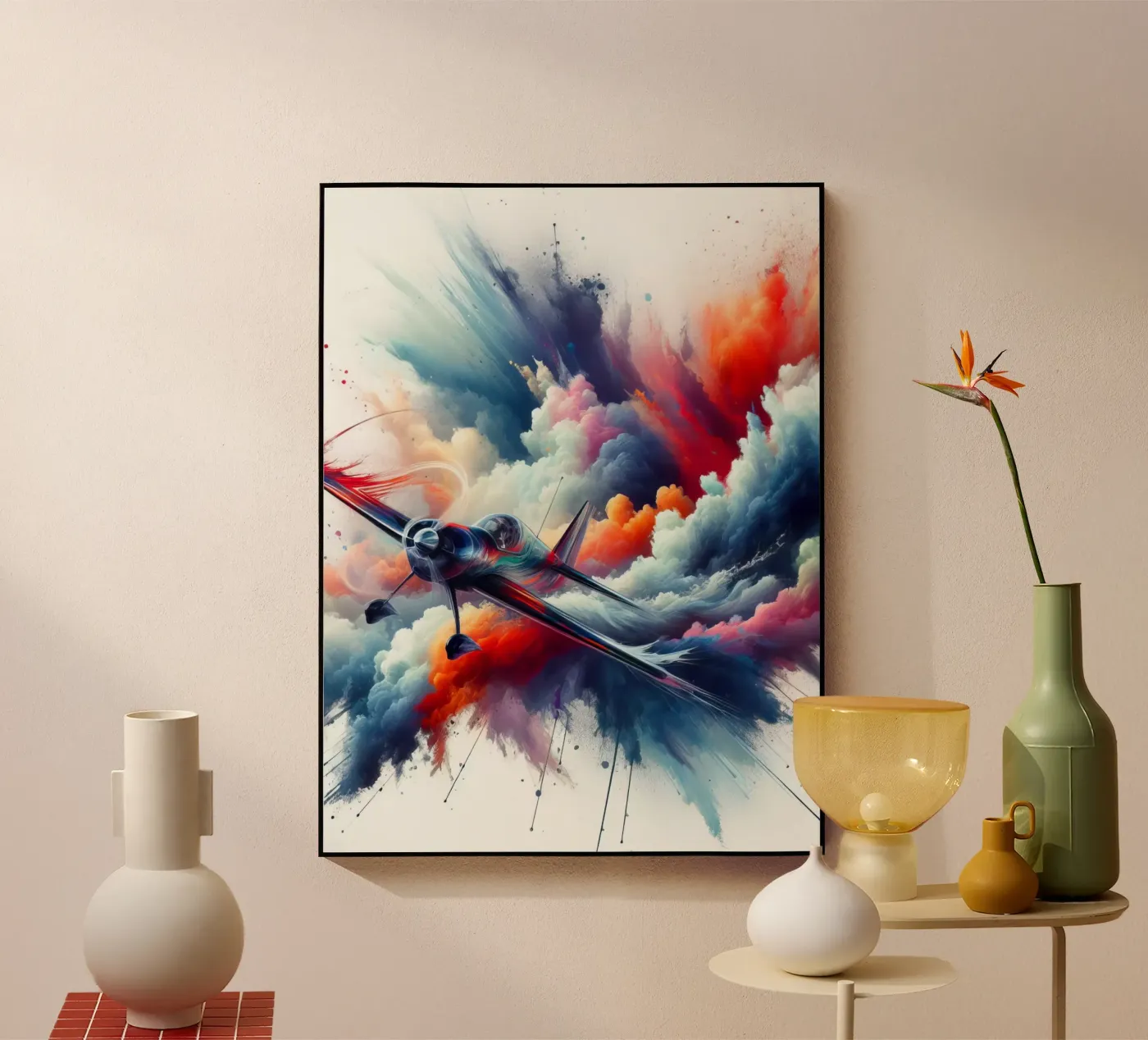 avion acrobatique plexiglas de 🎁 NOBELART