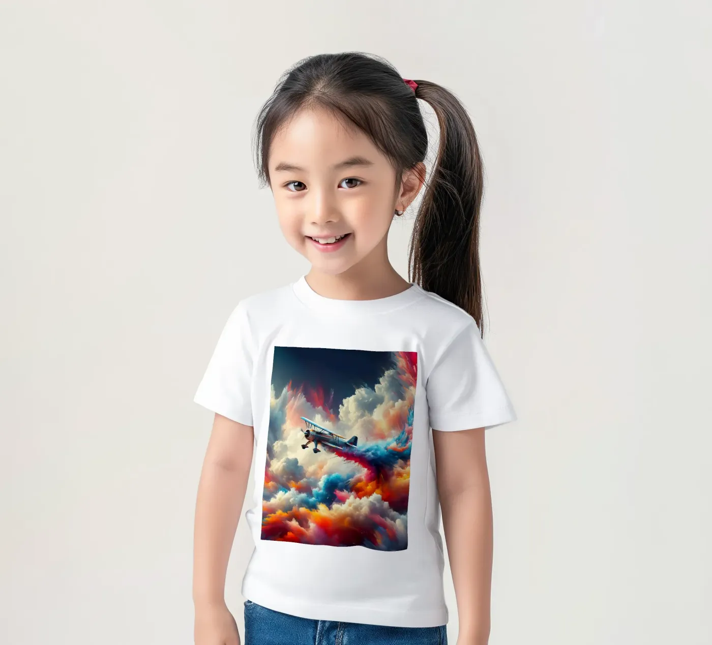 aereo acrobatico t-shirt bambini da 🎁 NOBELART
