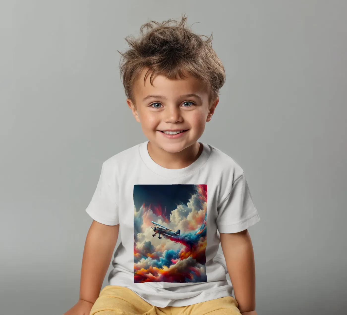 aereo acrobatico t-shirt bambini da 🎁 NOBELART