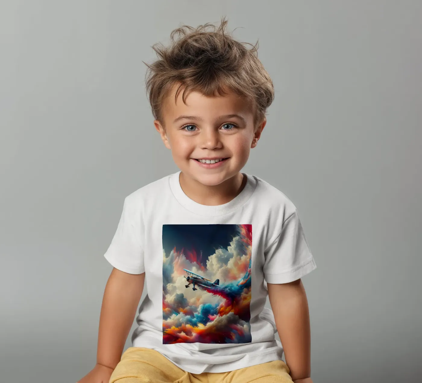 aereo acrobatico t-shirt bambini da 🎁 NOBELART