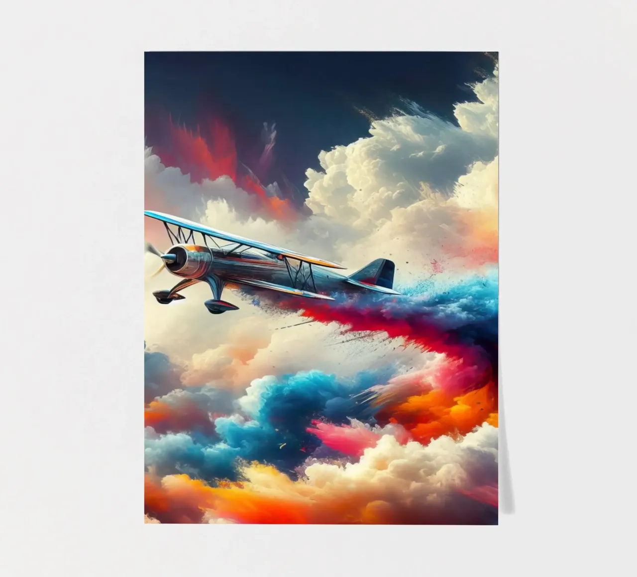 avion acrobatique planche autocollant de 🎁 ARTVI-SHOP