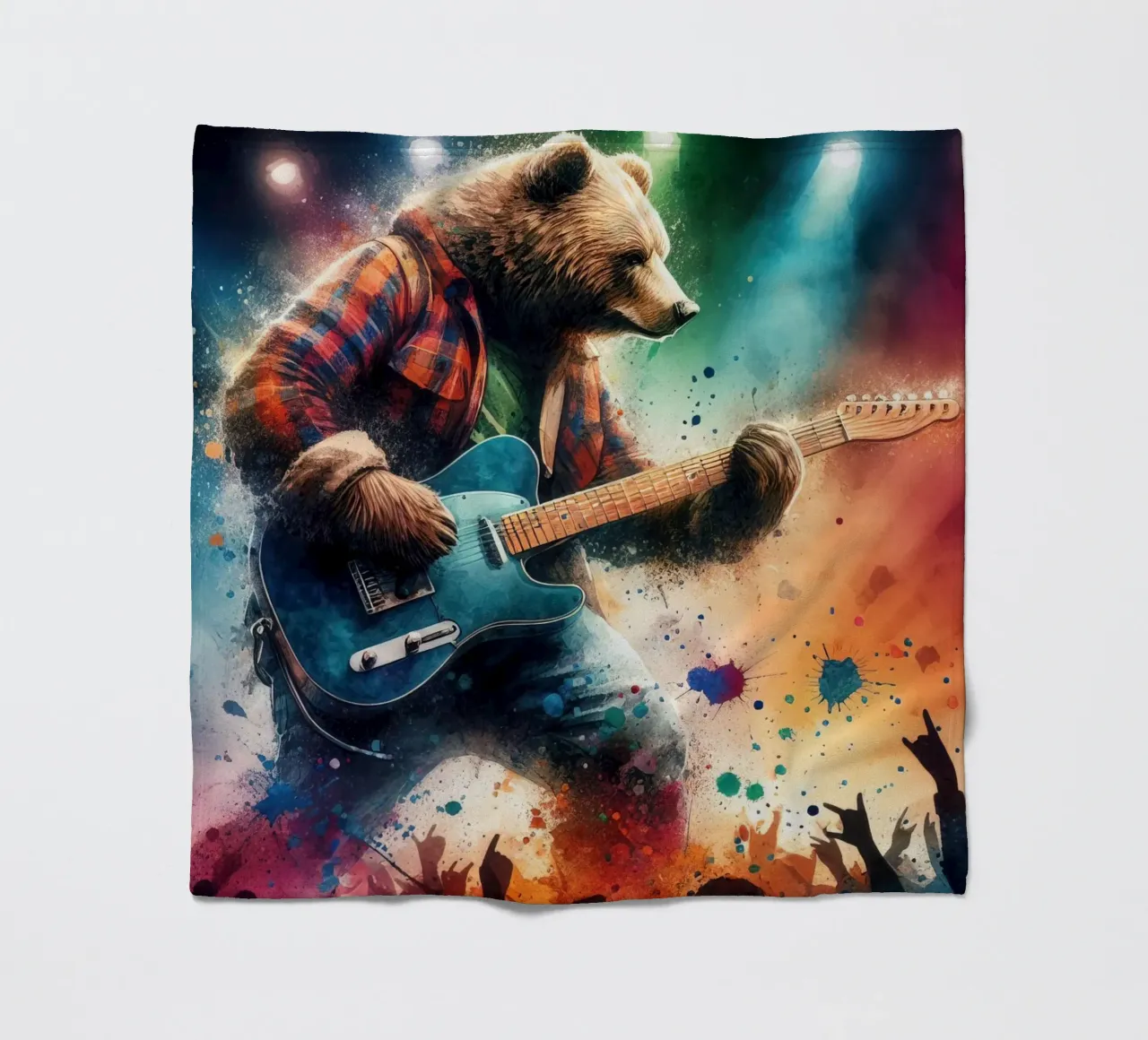 Orso in concerto coperta in pile da ARTVI-SHOP