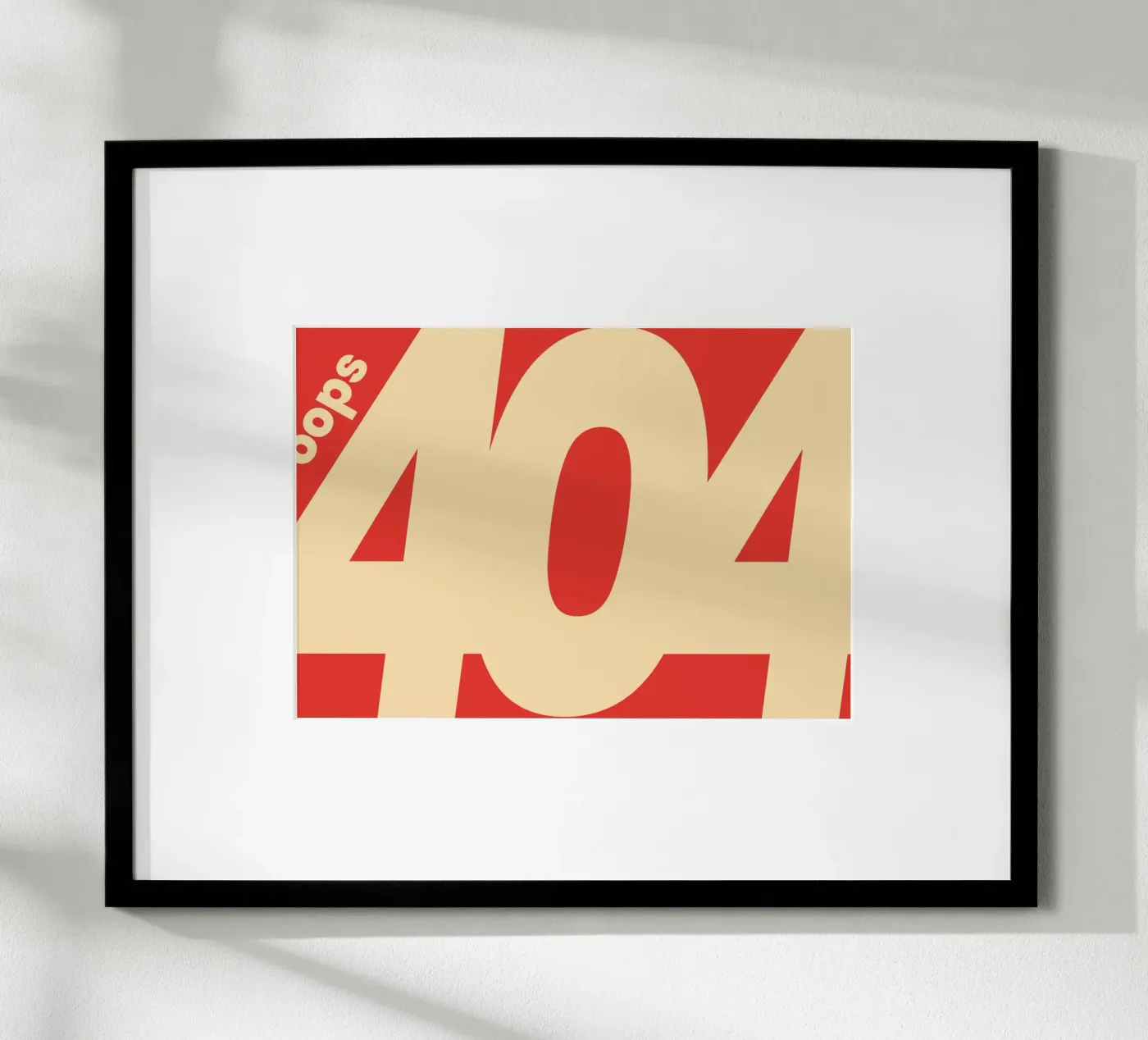 Not Found Poster poster by Yoko Drawing Art