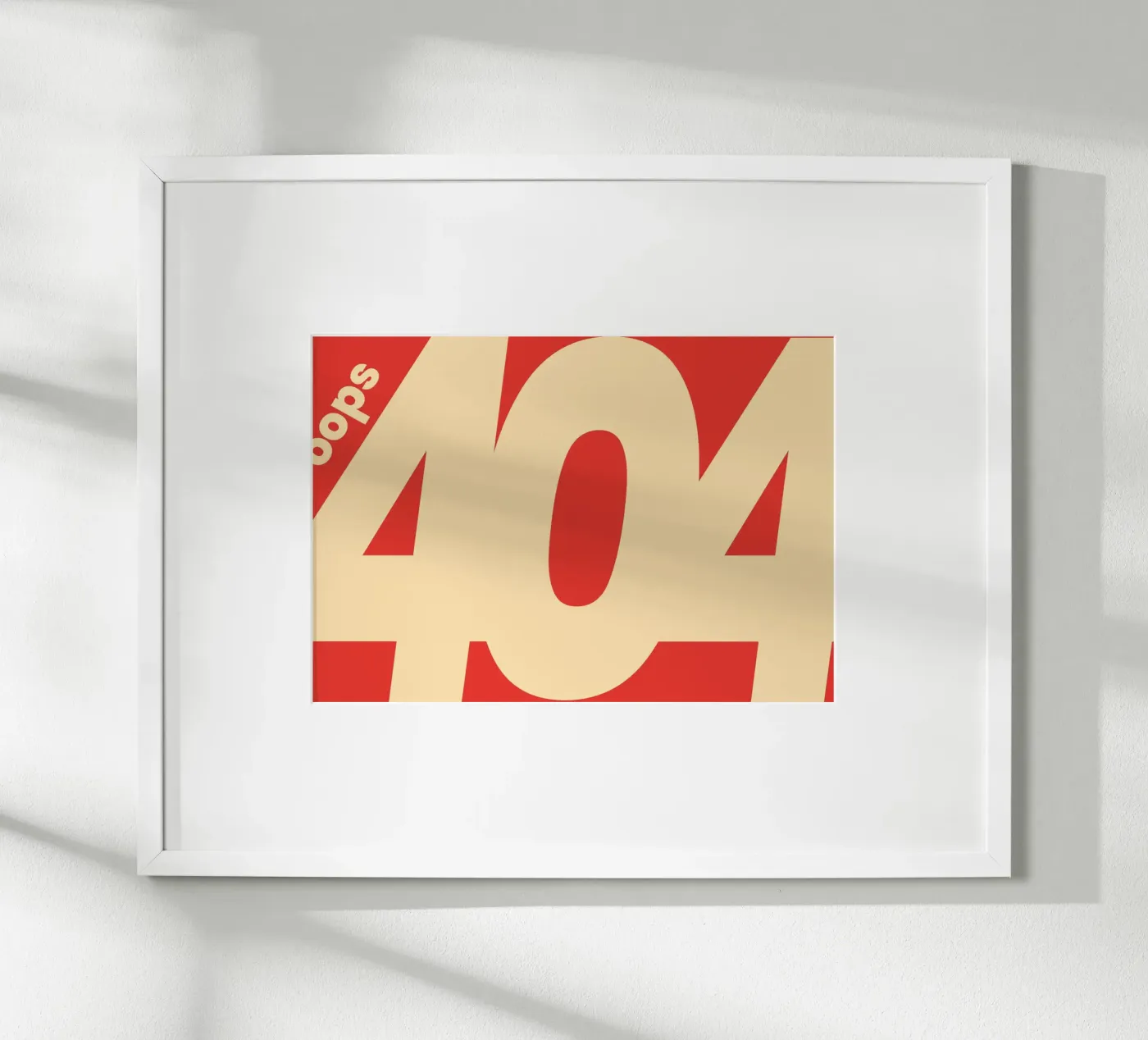 Not Found Poster poster by Yoko Drawing Art