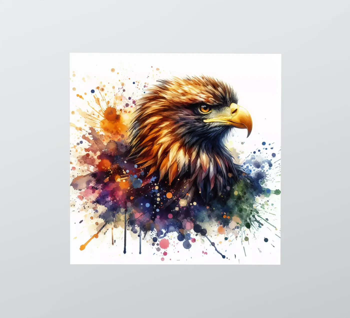 aquila americana adesivo da 🎁 NOBELART