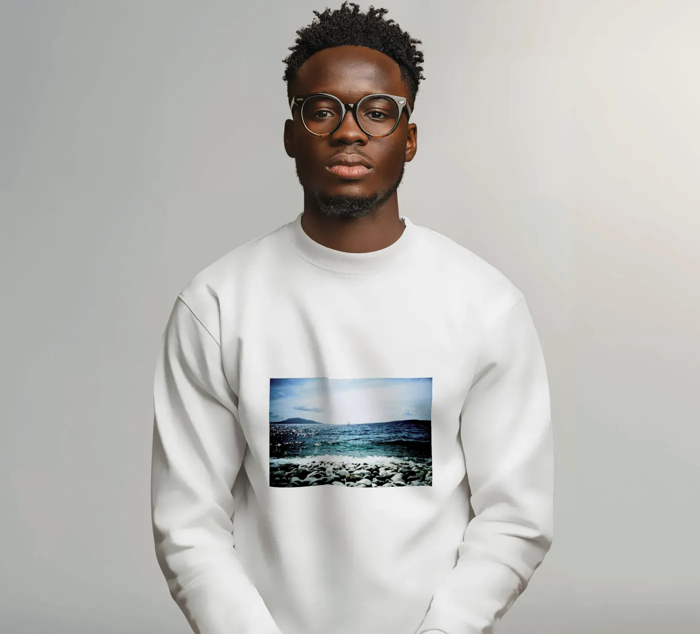 Wavy felpa da BLAEK Design Studio