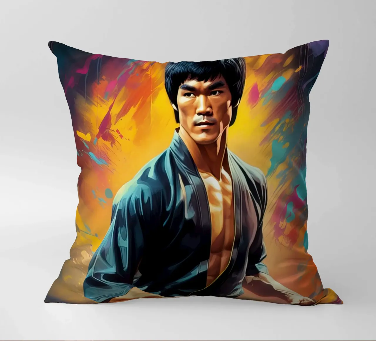 Bruce lee cuscino da 🎁 ARTVI-SHOP