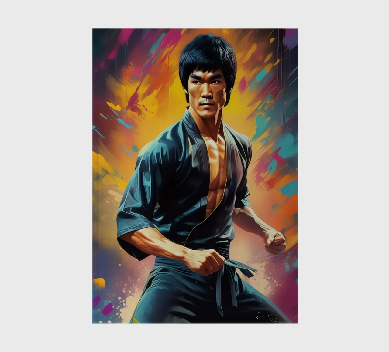 Bruce lee notebook by 🎁 ARTVI-SHOP
