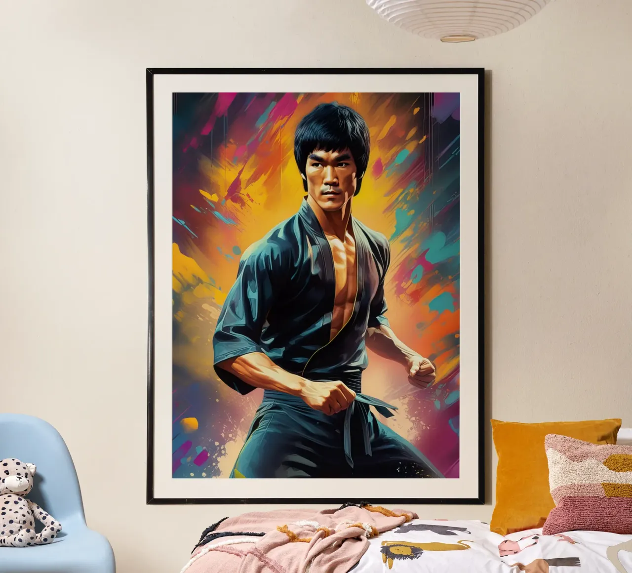 Bruce lee poster da 🎁 NOBELART