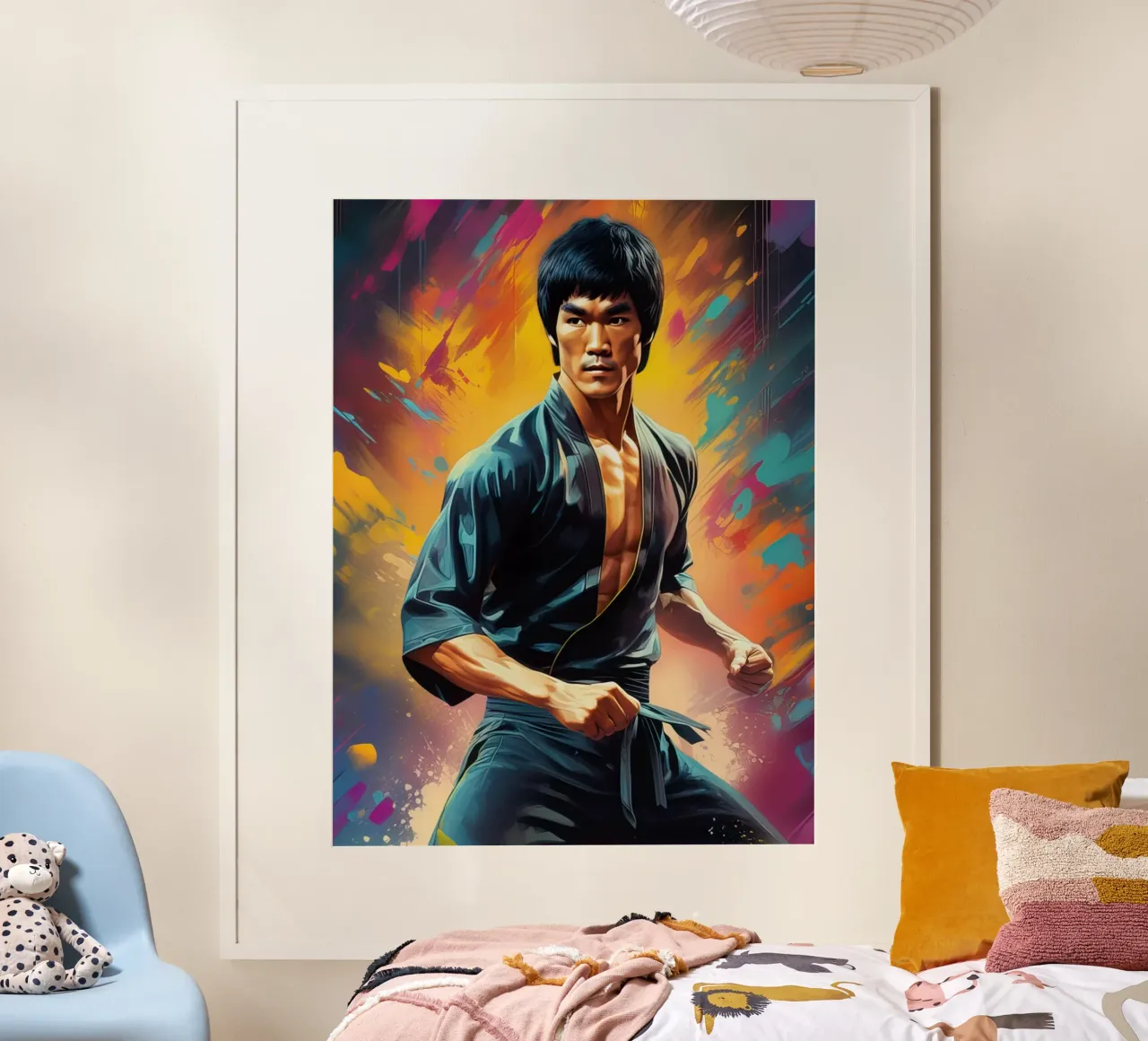 Bruce lee poster da 🎁 NOBELART