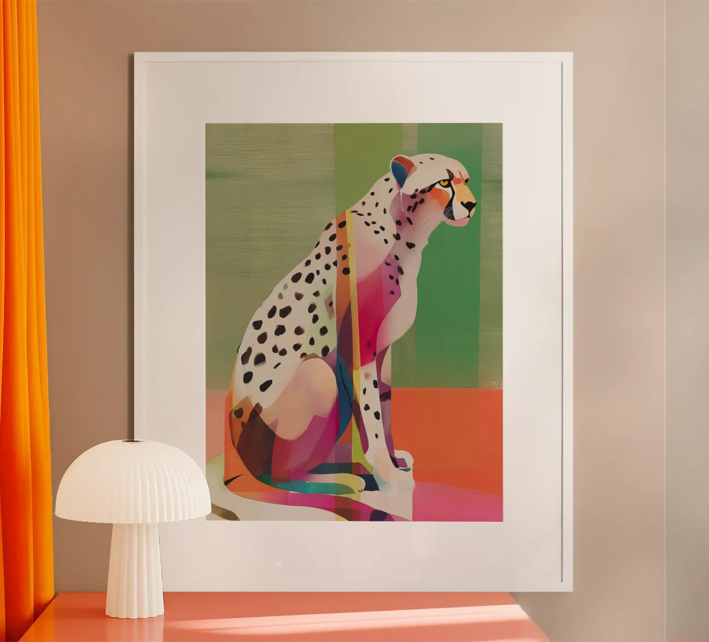 Moderner Gepard Poster von Gaite