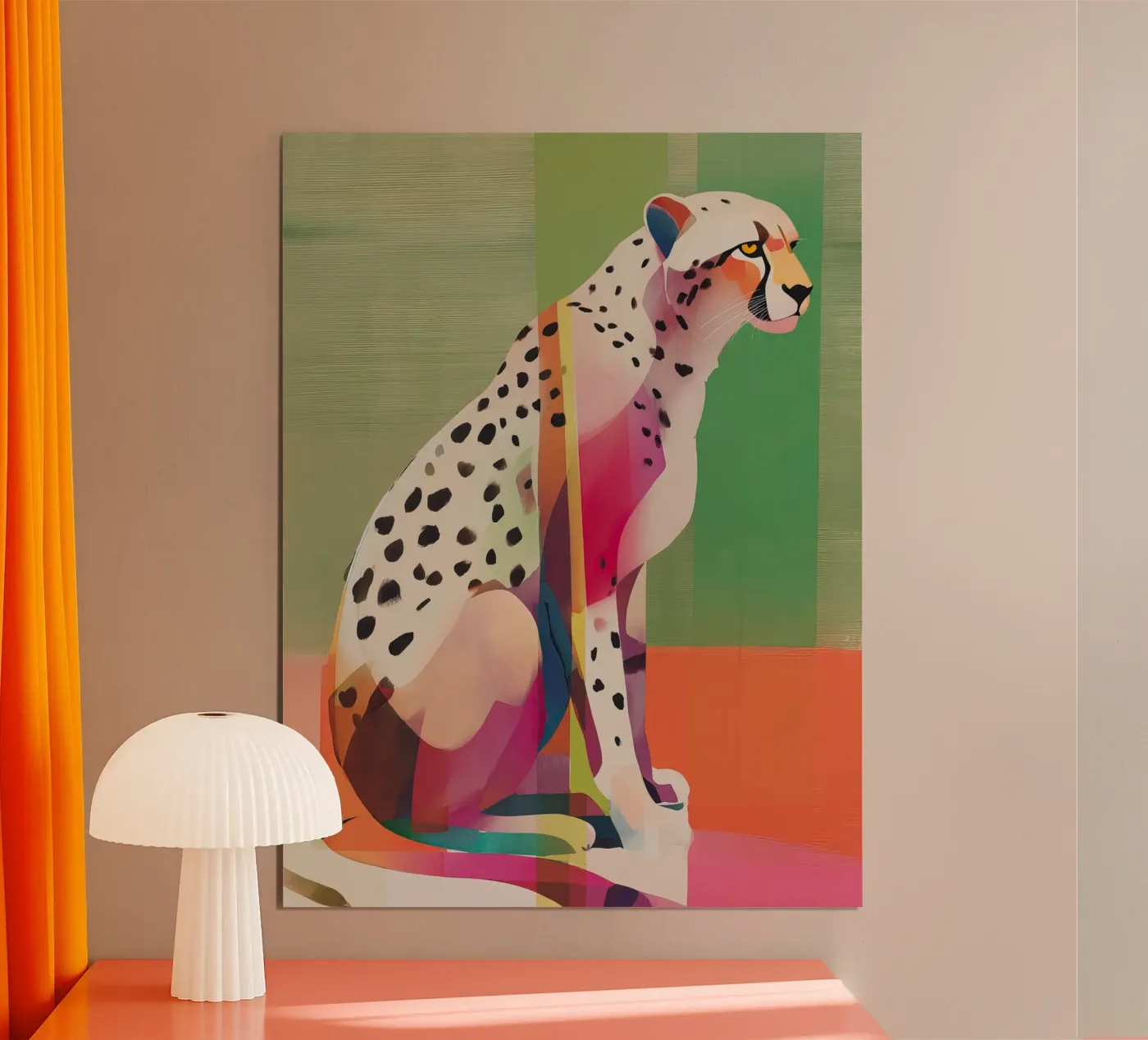 Moderner Gepard Poster von Gaite