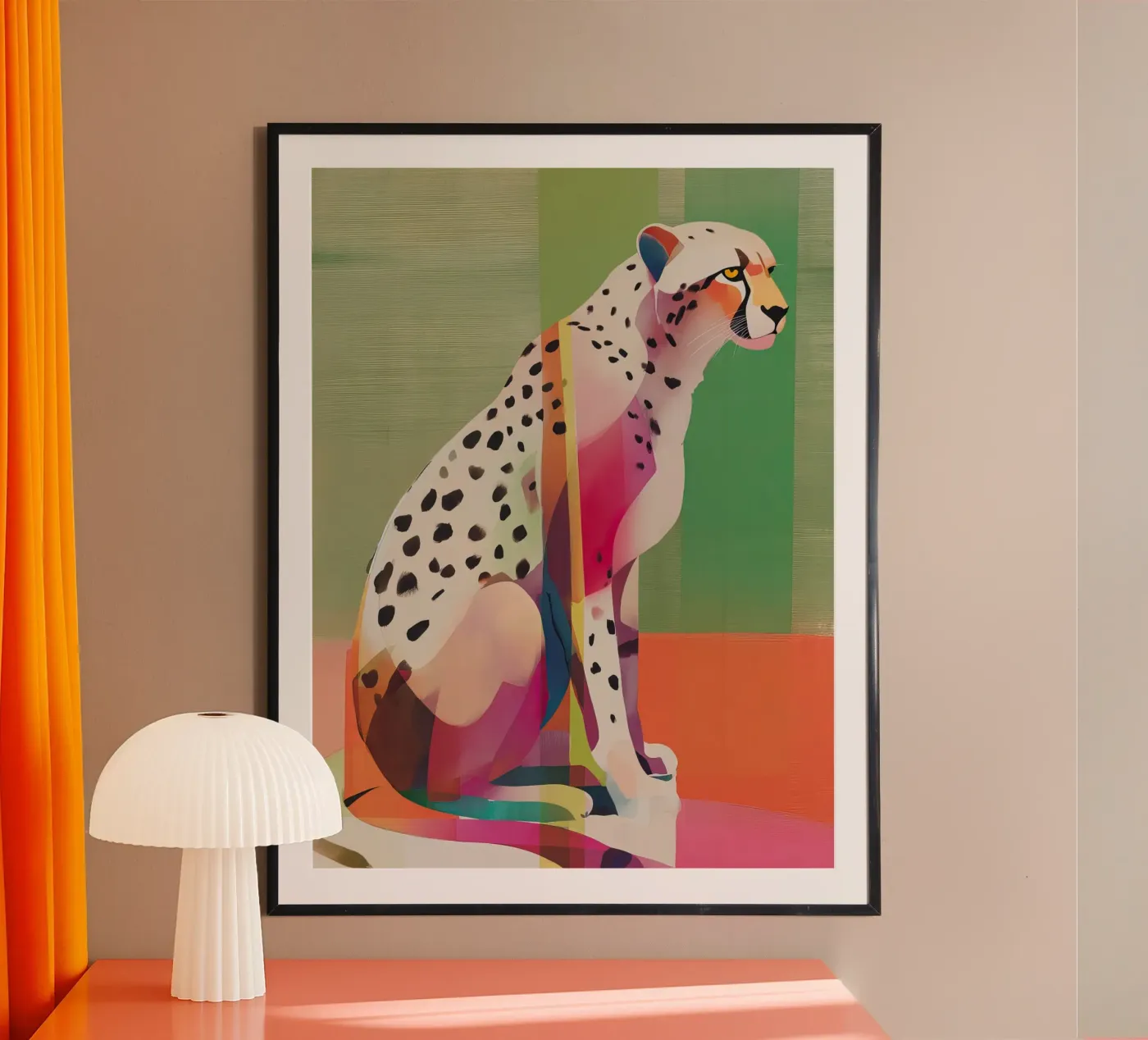 Moderner Gepard Poster von Gaite