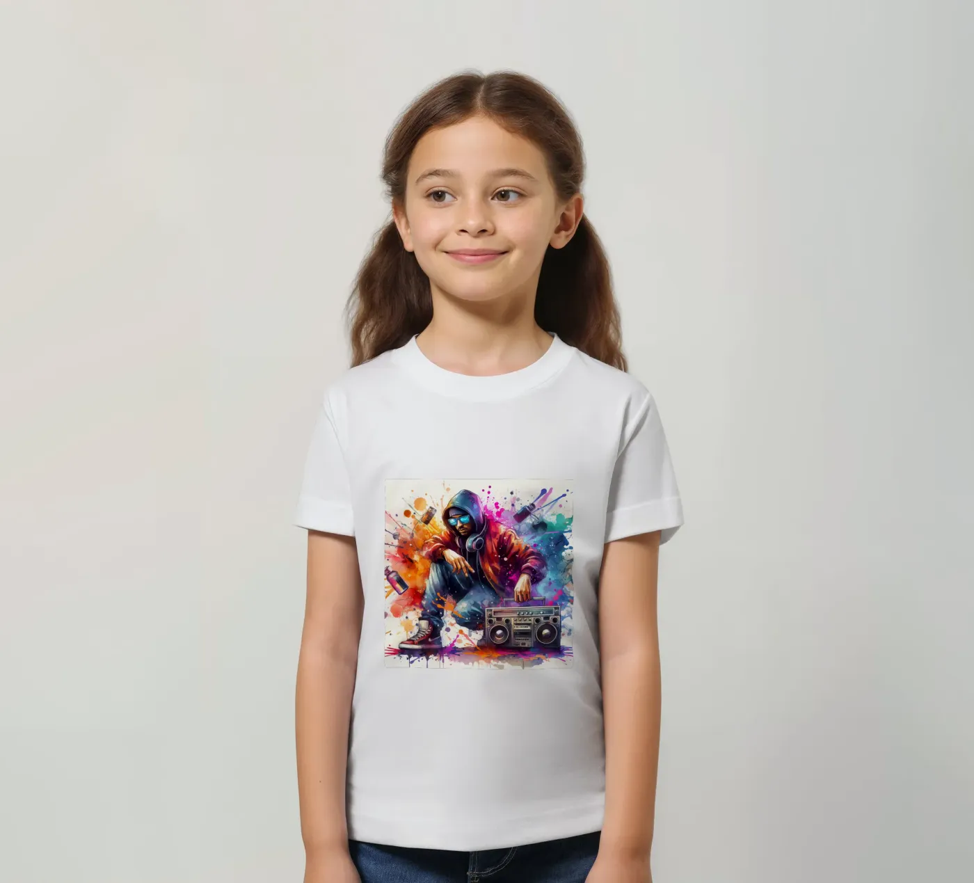 giovane rapper t-shirt bambini da 🎁 NOBELART