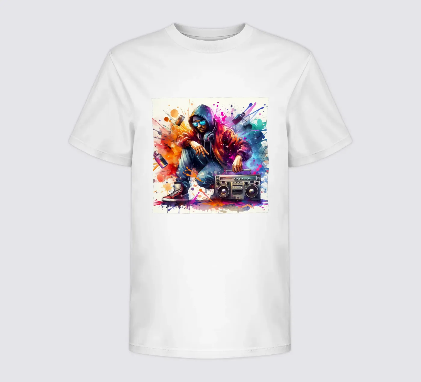 giovane rapper t-shirt bambini da 🎁 NOBELART