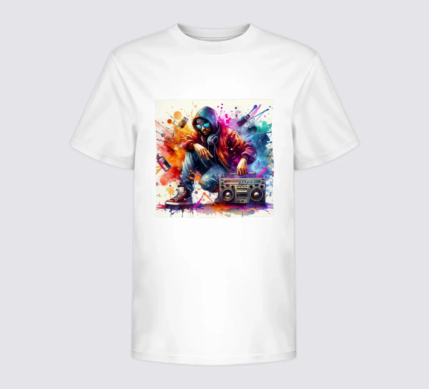 giovane rapper t-shirt bambini da 🎁 NOBELART