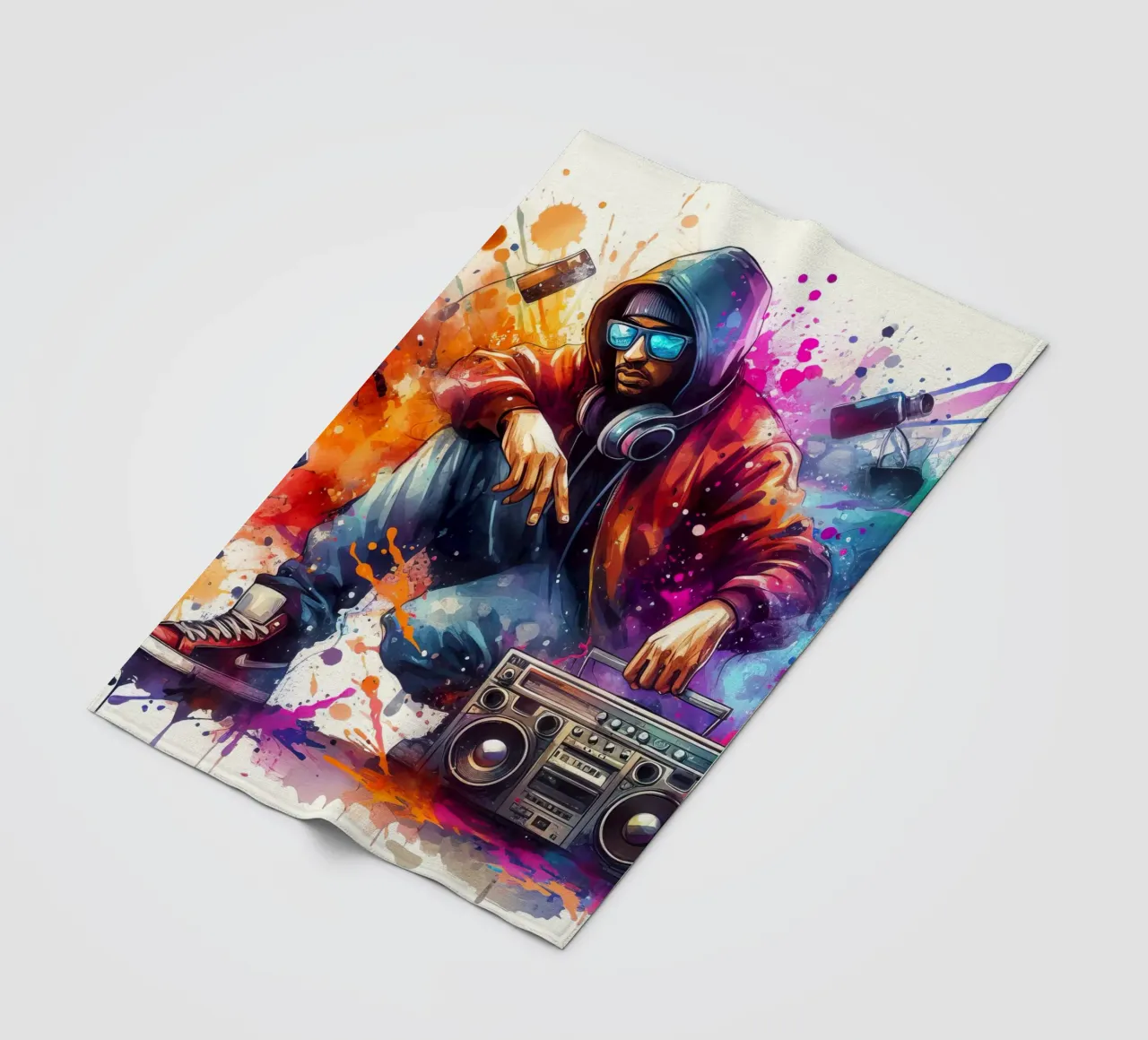 young rapper fleece blanket by 🎁 ARTVI-SHOP