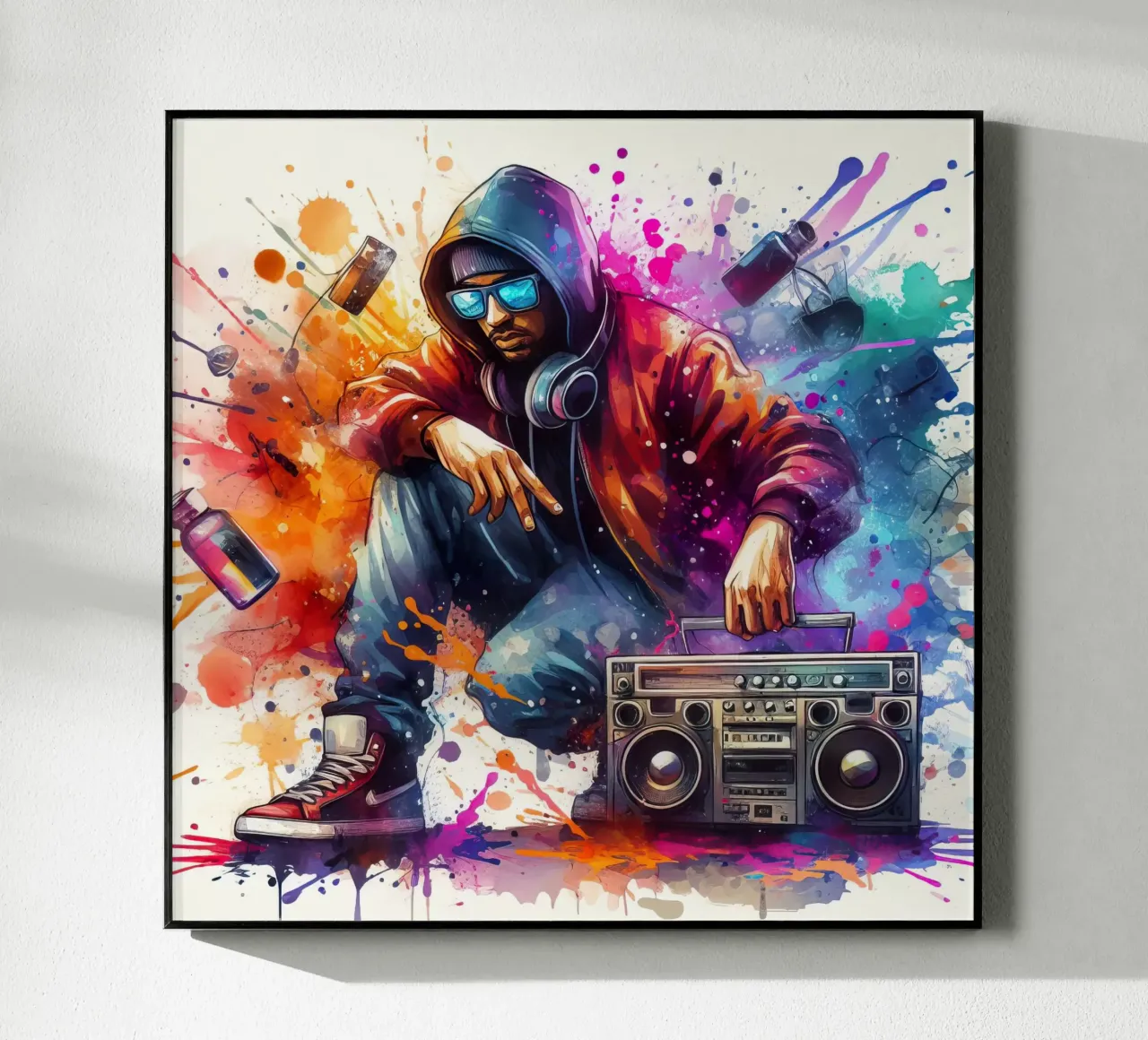 giovane rapper plexiglass da 🎁 NOBELART
