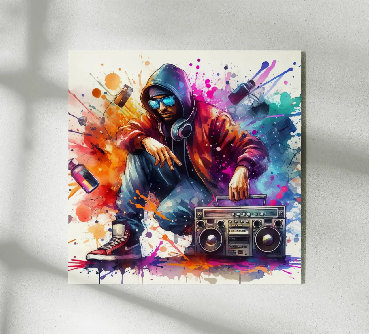 giovane rapper plexiglass da 🎁 NOBELART