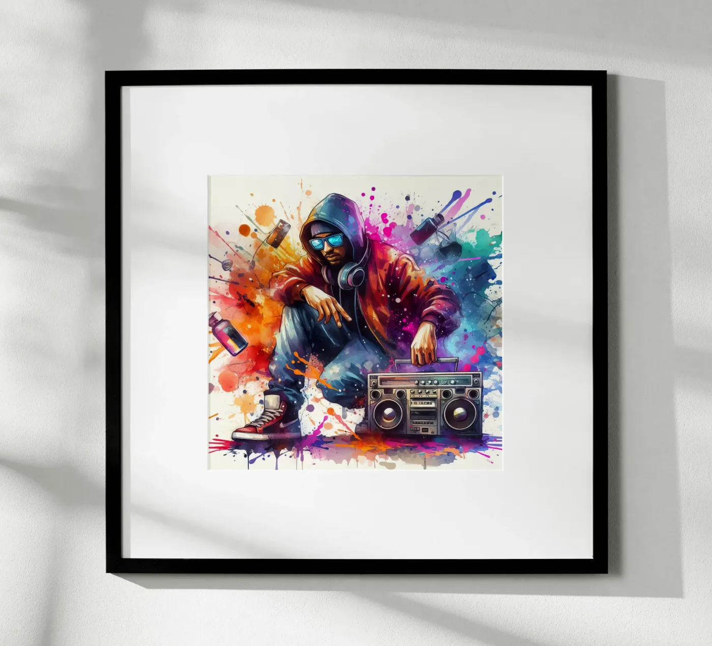 young rapper Poster von 🎁 NOBELART