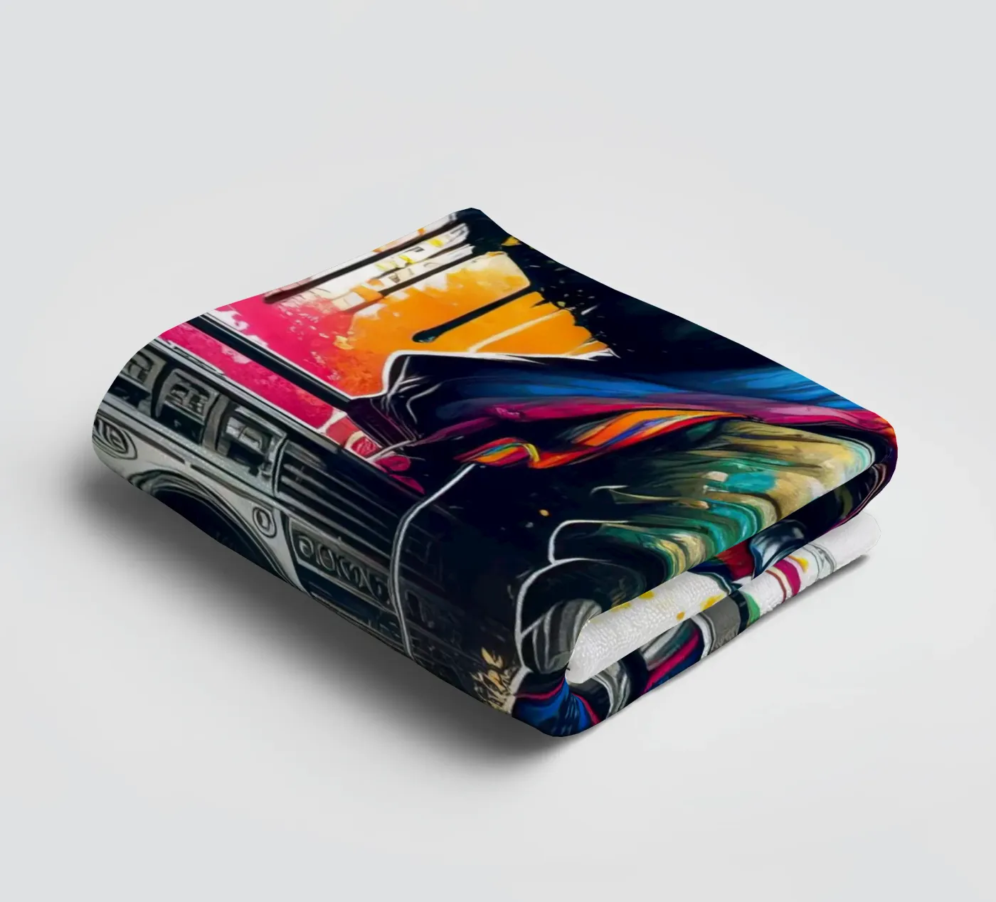 jonge rapper badhanddoek van 🎁 NOBELART