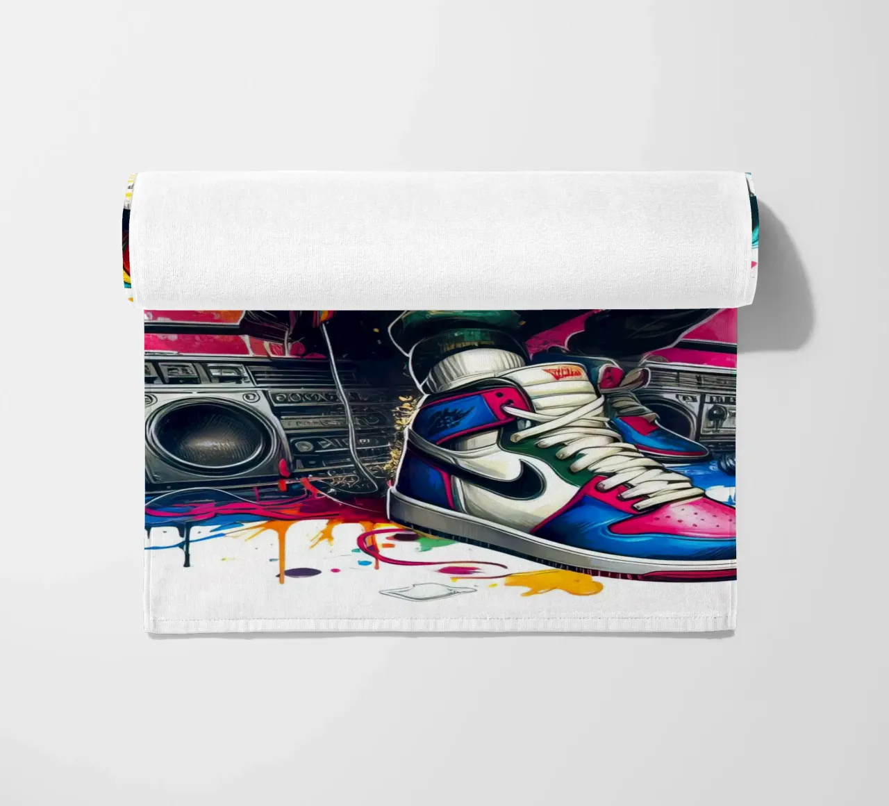 giovane rapper telo mare da 🎁 NOBELART