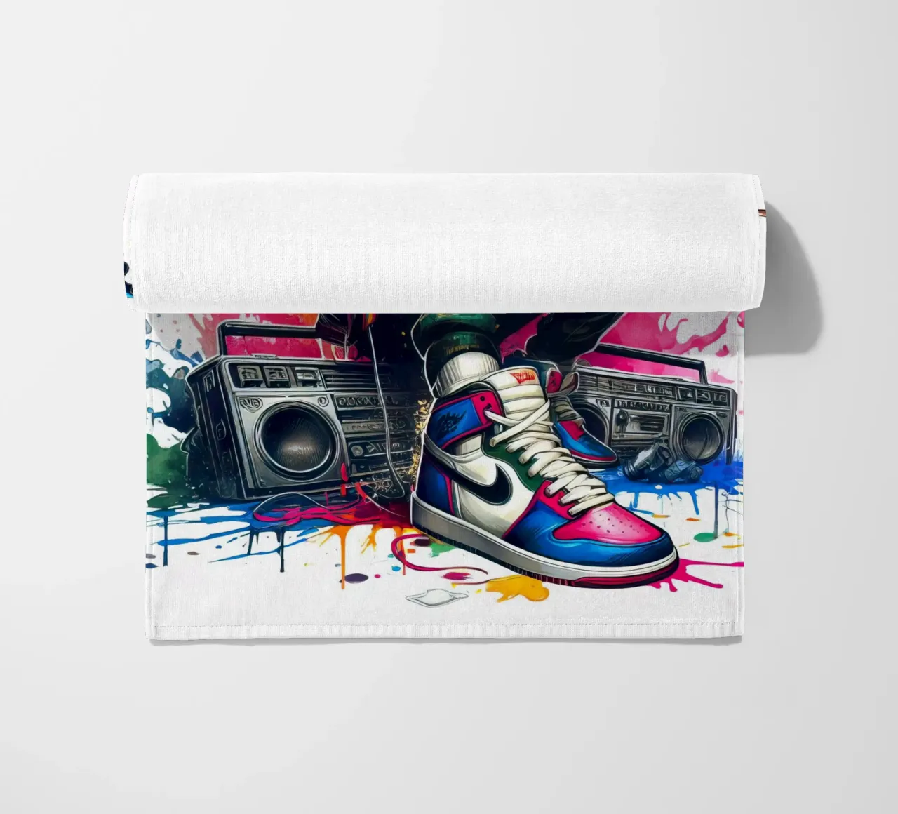 giovane rapper telo mare da 🎁 NOBELART