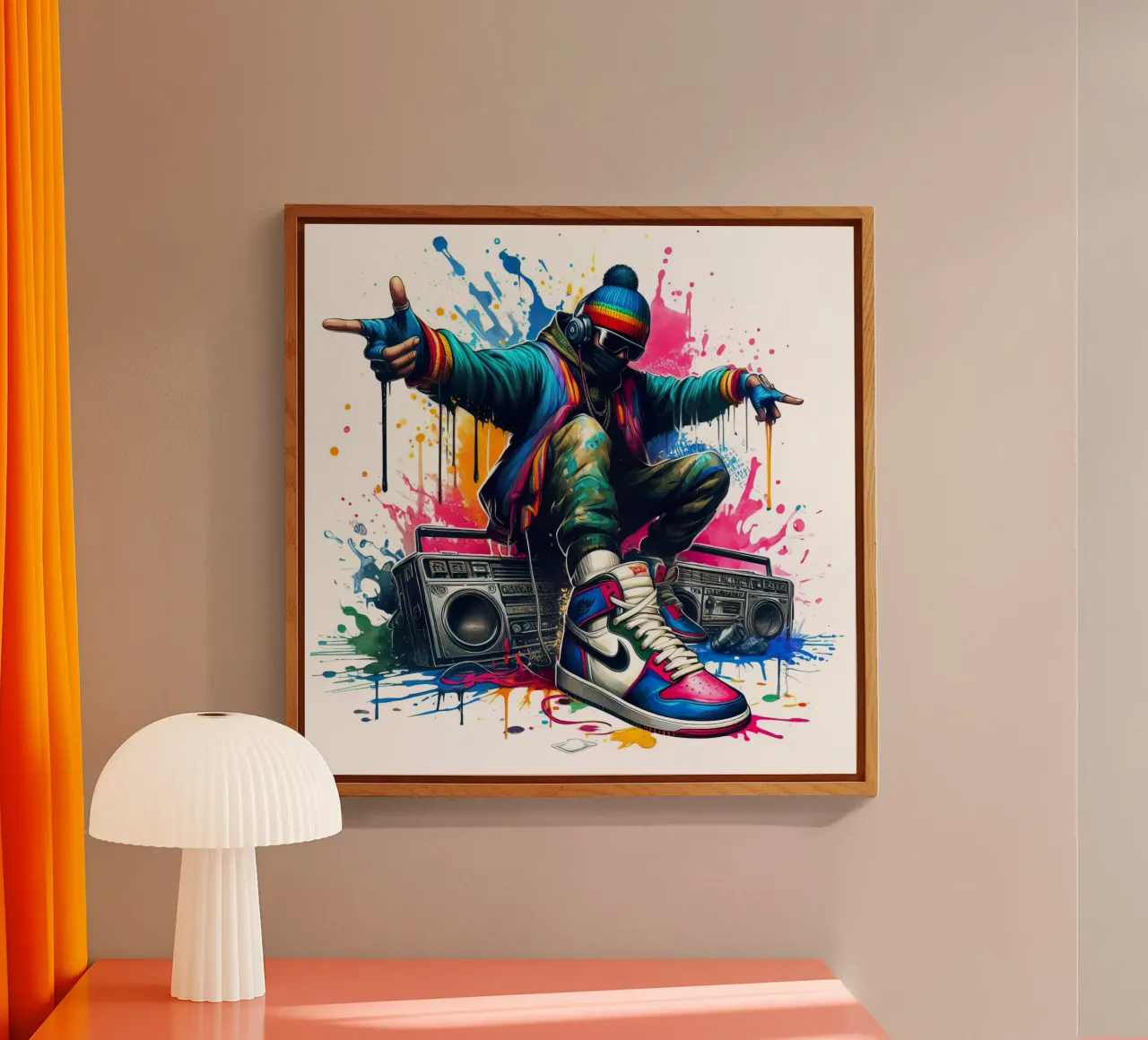 giovane rapper plexiglass da 🎁 NOBELART