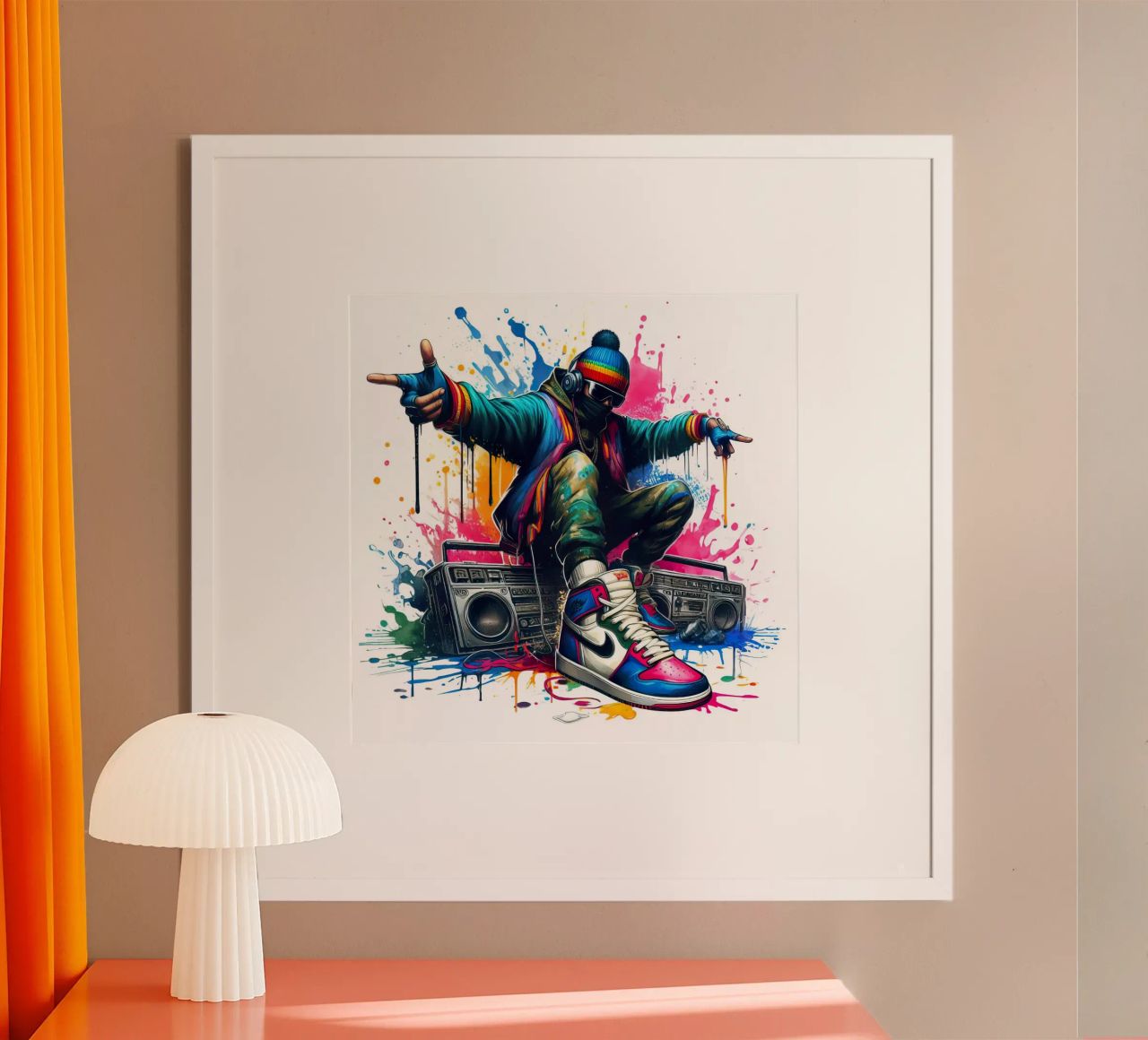 junger Rapper Poster von ARTVI-SHOP