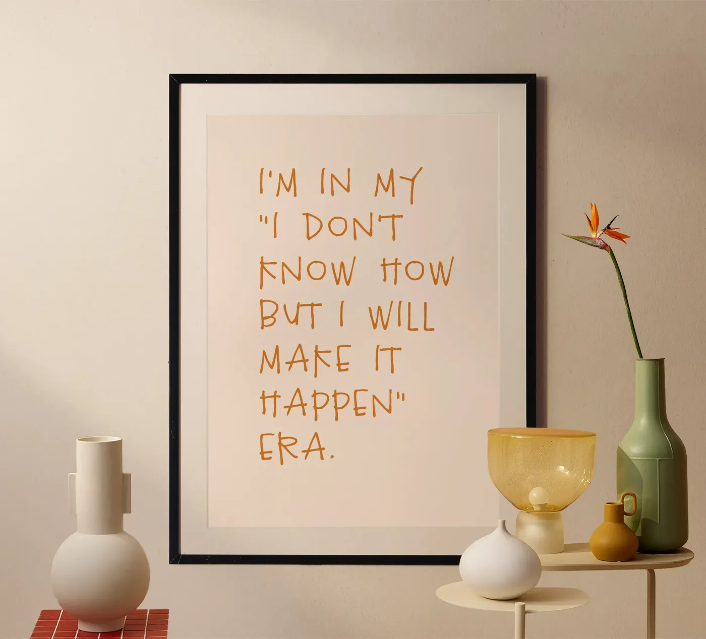 Make it Happen poster van studio stine