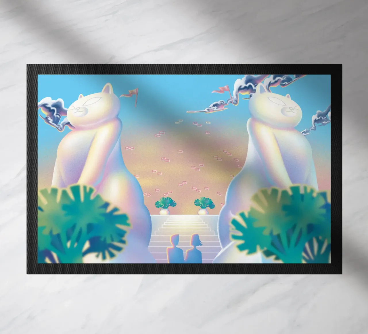 Amare quando si è pronti zerbino da Artascy Art