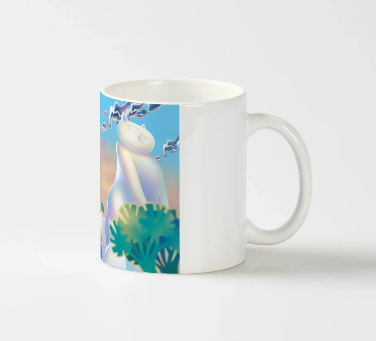 Amare quando si è pronti tazza in ceramica da Artascy Art